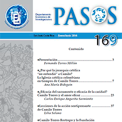 Revista PASOS numero 169 - Costa Rica 2016